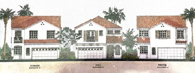 Production Homes in Las Vegas while at Arlo Braun & Associates | Becky’s design in 1995