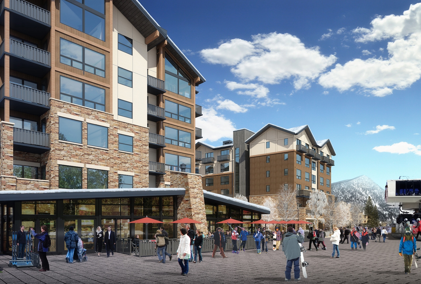 In Keystone, luxury amenities, residences and a hotel take center
