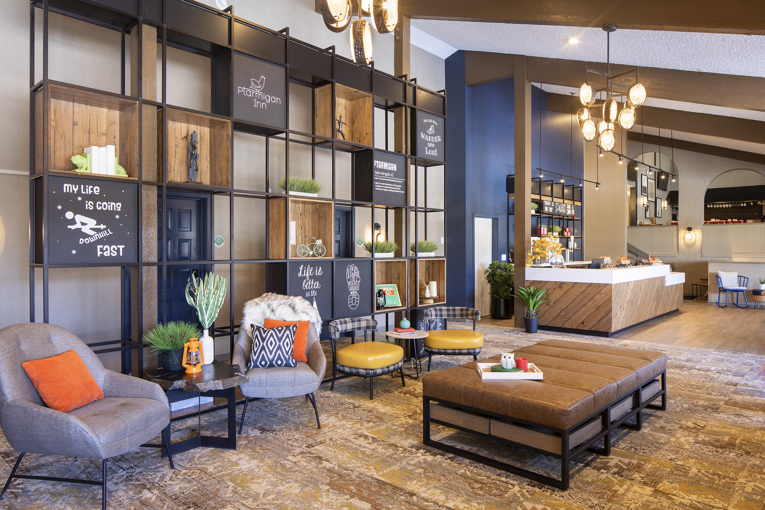 Gravity Haus Steamboat lobby | Photo by James Ray Spahn