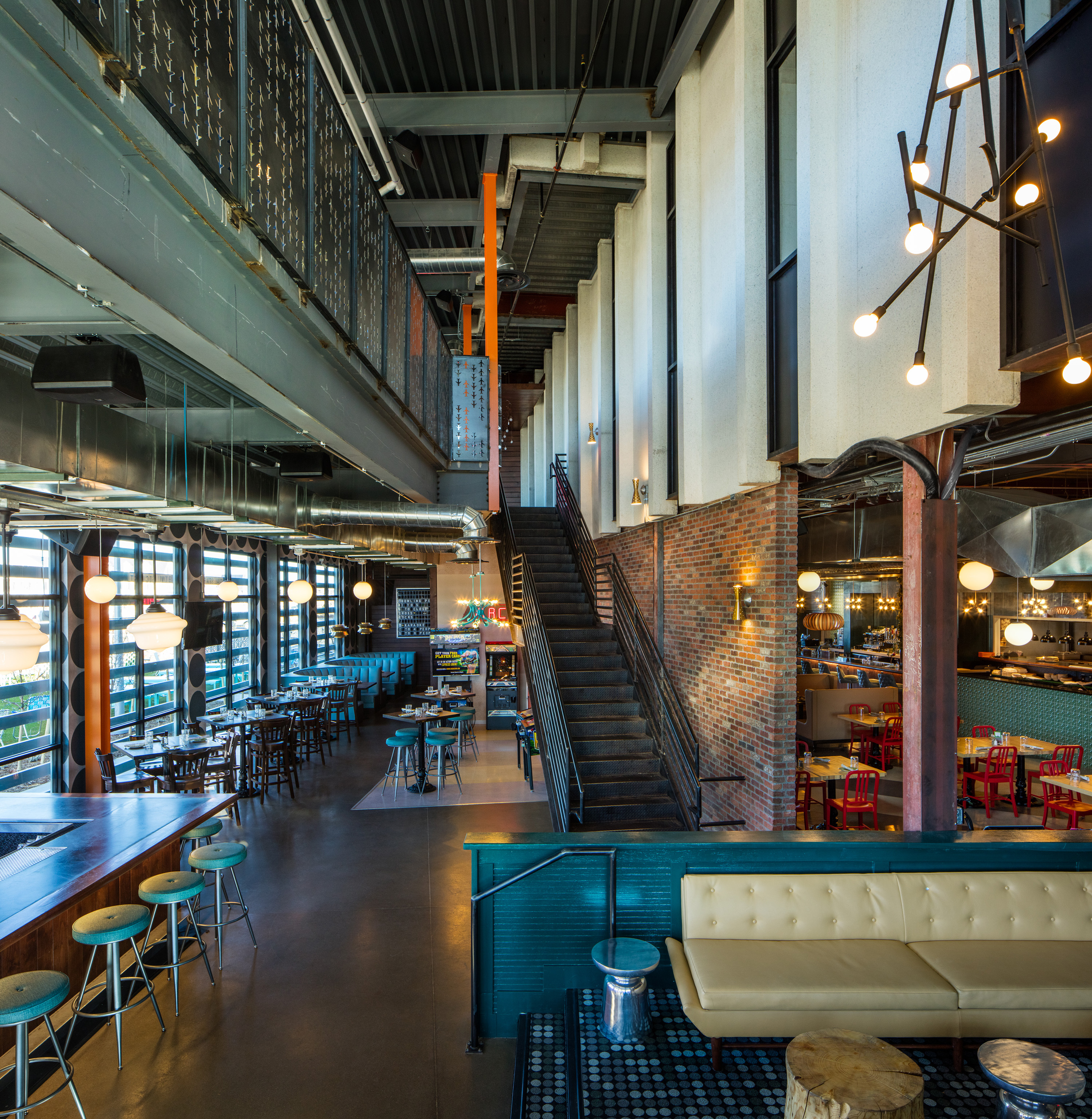 Punch Bowl Social Stapleton OZ Architecture